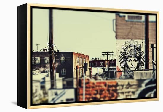 Urban Tags III-Honey Malek-Framed Stretched Canvas