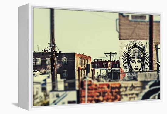 Urban Tags III-Honey Malek-Framed Stretched Canvas