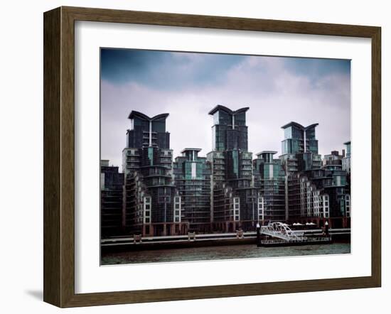 Urban Thameside-Craig Roberts-Framed Giclee Print