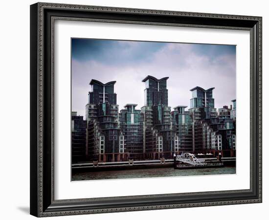 Urban Thameside-Craig Roberts-Framed Giclee Print