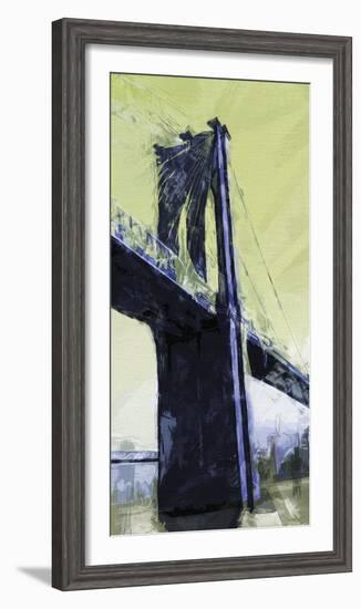 Urban Vertical Crossing-Malcolm Sanders-Framed Giclee Print