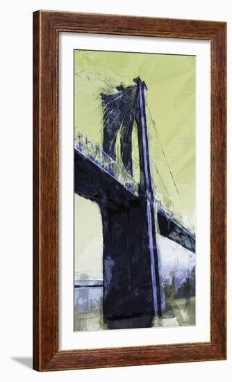 Urban Vertical Crossing-Malcolm Sanders-Framed Giclee Print