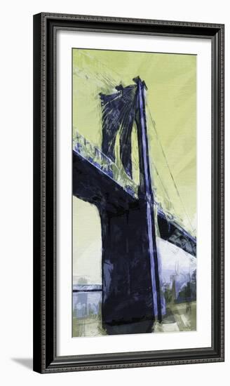 Urban Vertical Crossing-Malcolm Sanders-Framed Giclee Print