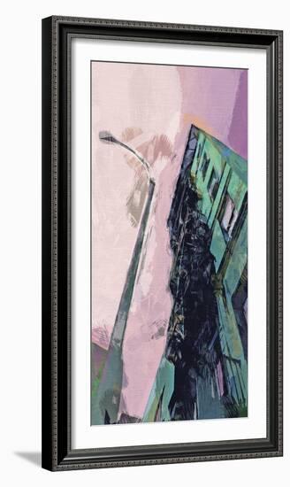 Urban Vertical Downtown-Malcolm Sanders-Framed Giclee Print