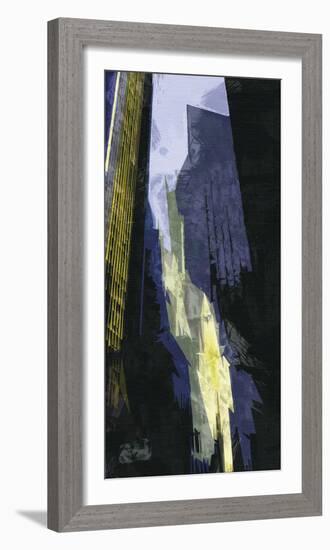 Urban Vertical Shadow-Malcolm Sanders-Framed Giclee Print