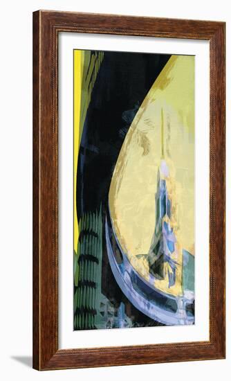 Urban Vertical Skyward-Malcolm Sanders-Framed Giclee Print