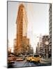 Urban Vibrations Series, Fine Art, Flatiron Building, Manhattan, New York City, United States-Philippe Hugonnard-Mounted Photographic Print