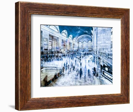 Urban Vibrations Series, Fine Art, Grand Central Terminal, Manhattan, New York City, United States-Philippe Hugonnard-Framed Photographic Print