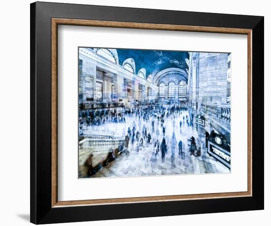 Urban Vibrations Series, Fine Art, Grand Central Terminal, Manhattan, New York City, United States-Philippe Hugonnard-Framed Photographic Print