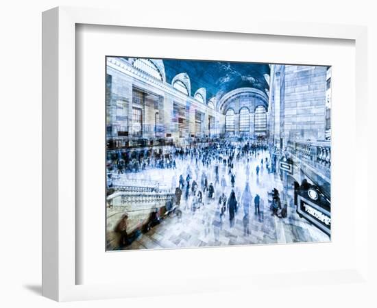 Urban Vibrations Series, Fine Art, Grand Central Terminal, Manhattan, New York City, United States-Philippe Hugonnard-Framed Photographic Print