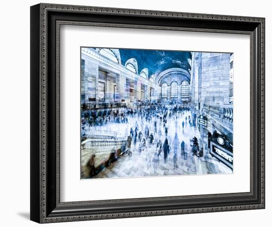 Urban Vibrations Series, Fine Art, Grand Central Terminal, Manhattan, New York City, United States-Philippe Hugonnard-Framed Photographic Print