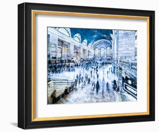 Urban Vibrations Series, Fine Art, Grand Central Terminal, Manhattan, New York City, United States-Philippe Hugonnard-Framed Photographic Print