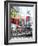 Urban Vibrations Series, Fine Art, Times Square, Manhattan, New York City, United States-Philippe Hugonnard-Framed Photographic Print