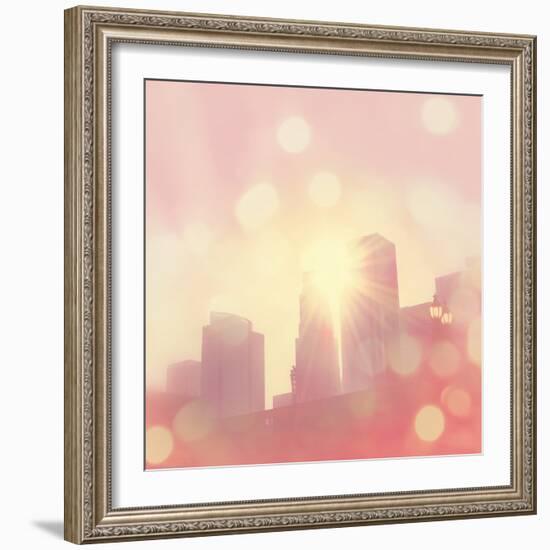 Urban View in Summer-Myan Soffia-Framed Photographic Print