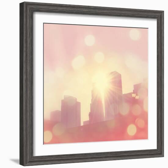 Urban View in Summer-Myan Soffia-Framed Photographic Print