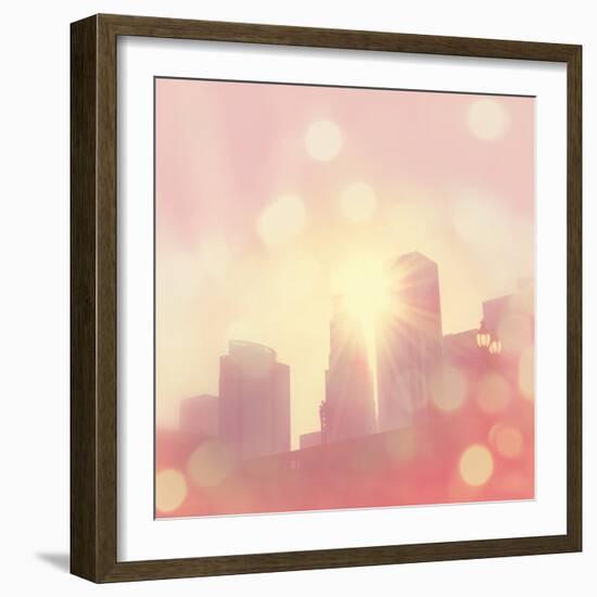 Urban View in Summer-Myan Soffia-Framed Photographic Print