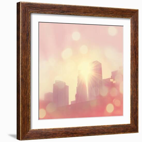 Urban View in Summer-Myan Soffia-Framed Photographic Print