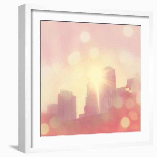 Urban View in Summer-Myan Soffia-Framed Photographic Print