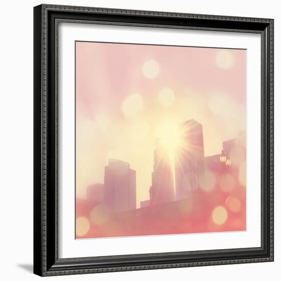 Urban View in Summer-Myan Soffia-Framed Photographic Print