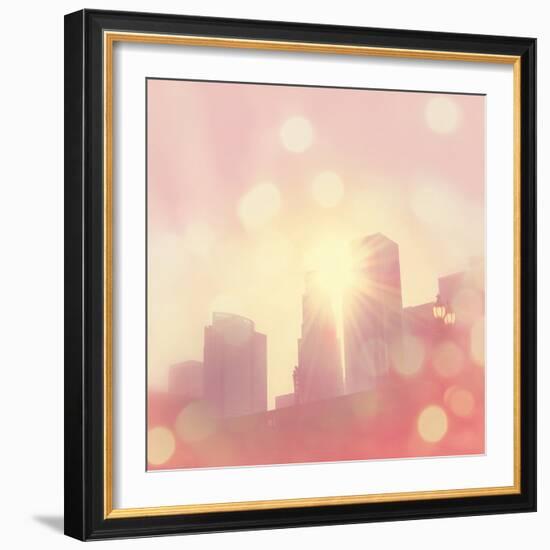 Urban View in Summer-Myan Soffia-Framed Photographic Print