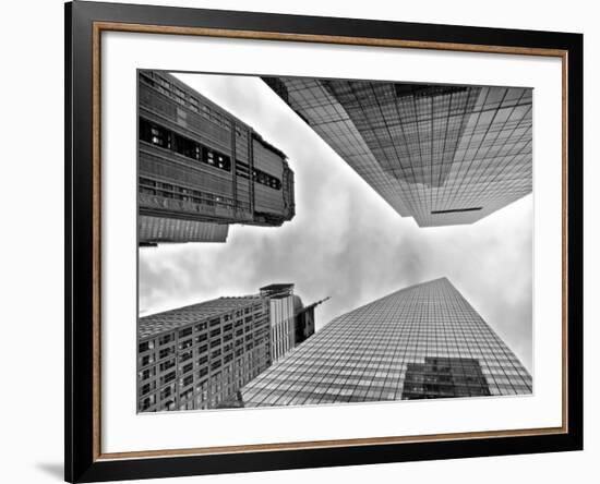 Urban View, NYC-Vadim Ratsenskiy-Framed Art Print