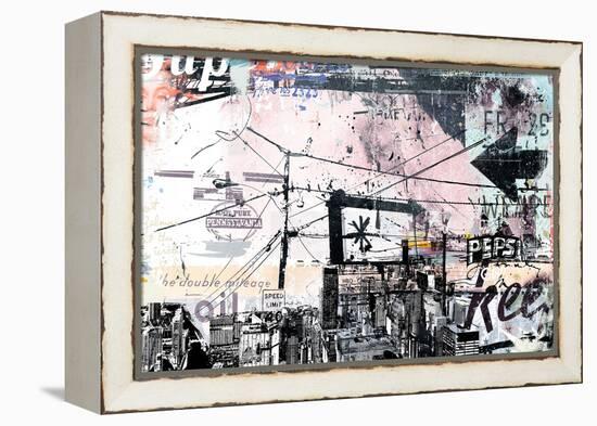 Urbanise, 2016 (Collage on Canvas)-Teis Albers-Framed Premier Image Canvas