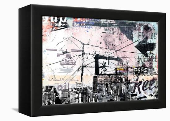 Urbanise, 2016 (Collage on Canvas)-Teis Albers-Framed Premier Image Canvas