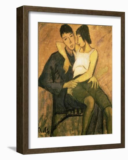 Urbanite Couple, 1920-Otto Mueller-Framed Giclee Print