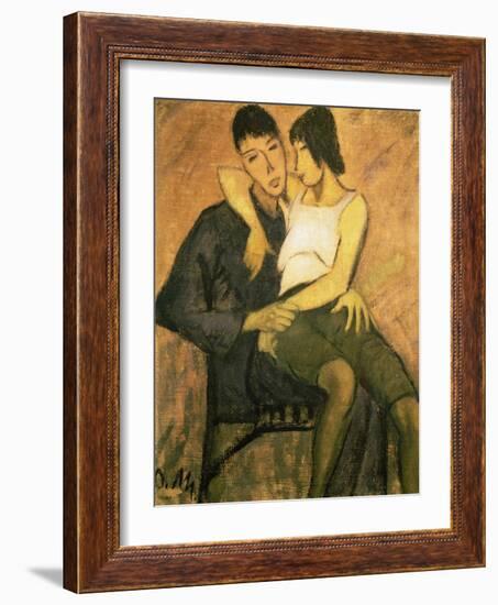 Urbanite Couple, 1920-Otto Mueller-Framed Giclee Print