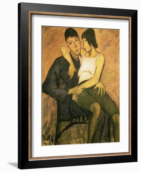 Urbanite Couple, 1920-Otto Mueller-Framed Giclee Print