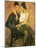 Urbanite Couple, 1920-Otto Mueller-Mounted Giclee Print