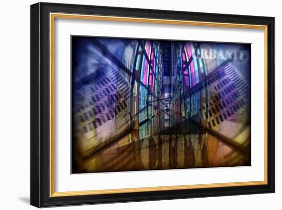 Urbanity III-Jean-François Dupuis-Framed Art Print