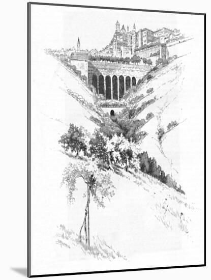 'Urbino', 1886-Joseph Pennell-Mounted Giclee Print