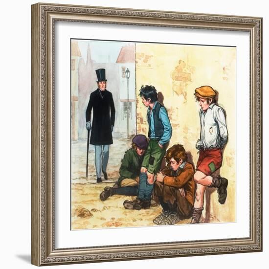 Urchins in the Cold-Alberto Salinas-Framed Giclee Print