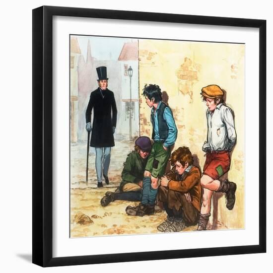 Urchins in the Cold-Alberto Salinas-Framed Giclee Print