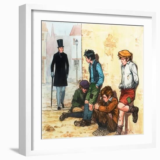 Urchins in the Cold-Alberto Salinas-Framed Giclee Print