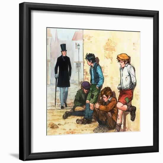 Urchins in the Cold-Alberto Salinas-Framed Giclee Print