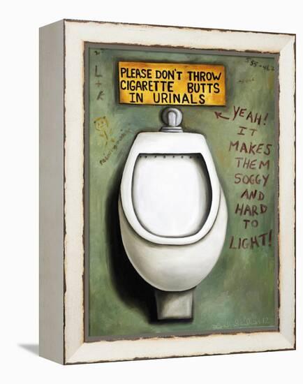 Urinal-Leah Saulnier-Framed Premier Image Canvas