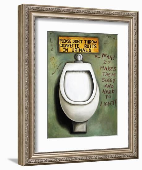 Urinal-Leah Saulnier-Framed Giclee Print