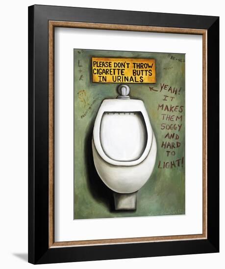 Urinal-Leah Saulnier-Framed Giclee Print