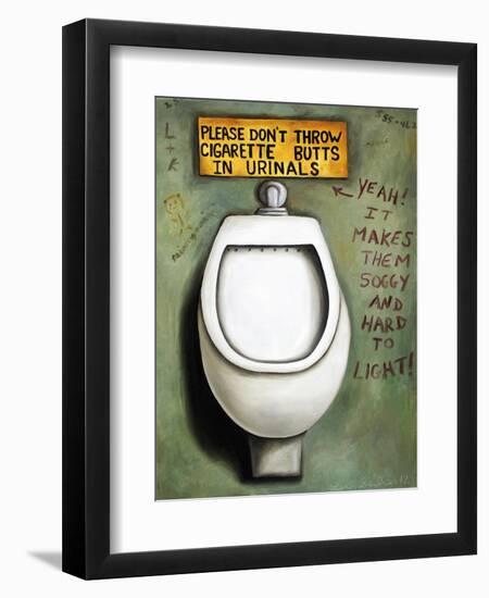 Urinal-Leah Saulnier-Framed Giclee Print