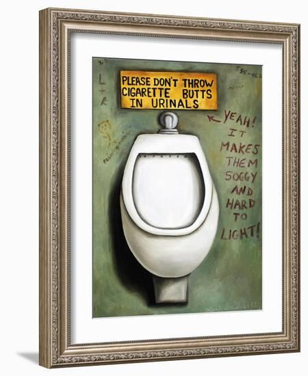 Urinal-Leah Saulnier-Framed Giclee Print