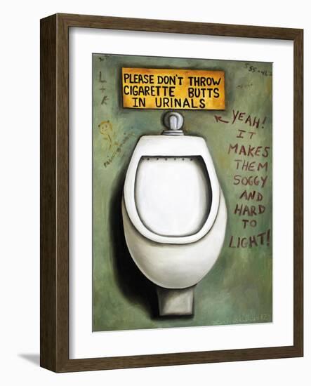 Urinal-Leah Saulnier-Framed Giclee Print