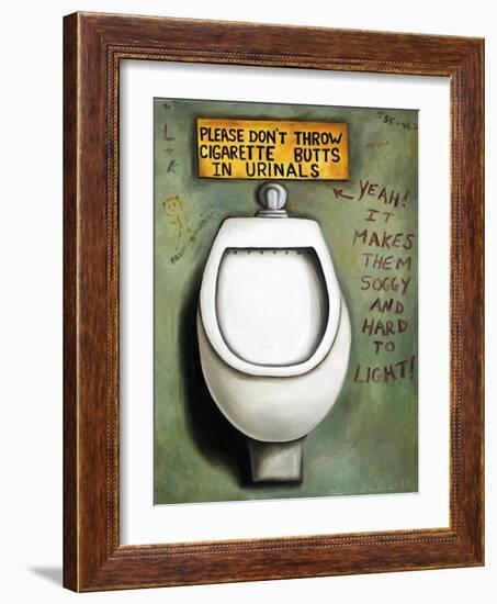 Urinal-Leah Saulnier-Framed Giclee Print