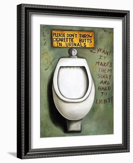 Urinal-Leah Saulnier-Framed Giclee Print