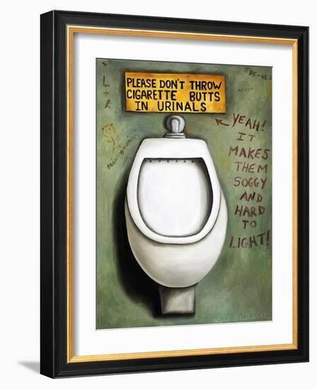 Urinal-Leah Saulnier-Framed Giclee Print