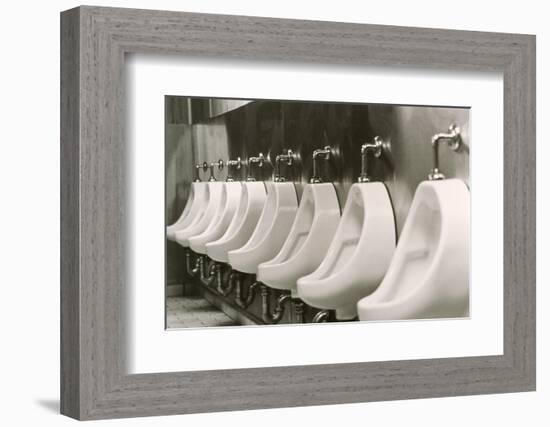 Urinals-Alan Sirulnikoff-Framed Photographic Print