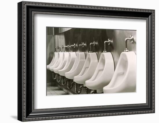 Urinals-Alan Sirulnikoff-Framed Photographic Print