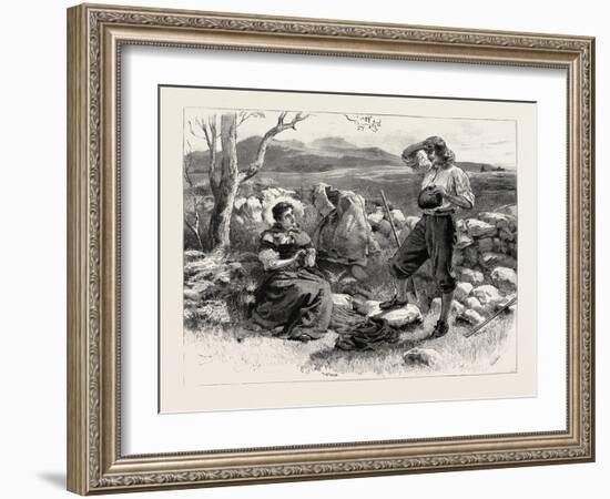 Urith: a Tale of Dartmoor-null-Framed Giclee Print