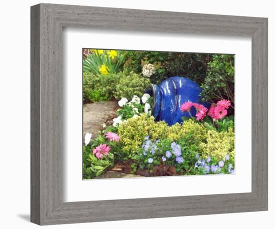 Urn & Flowers-Herb Dickinson-Framed Photographic Print